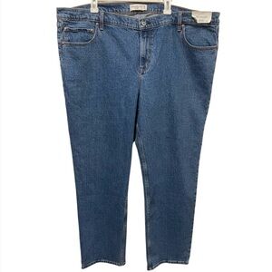 Abercrombie & fitch the straight mid rise jeans